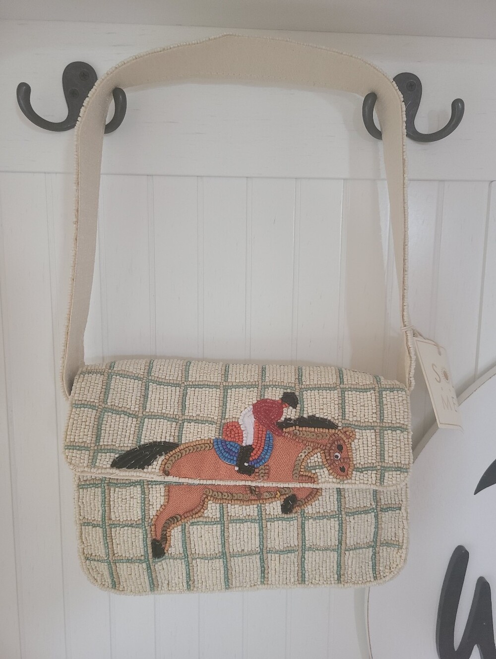 TikTok Viral Sol and Mer Equestrian/Horse Beaded Bag